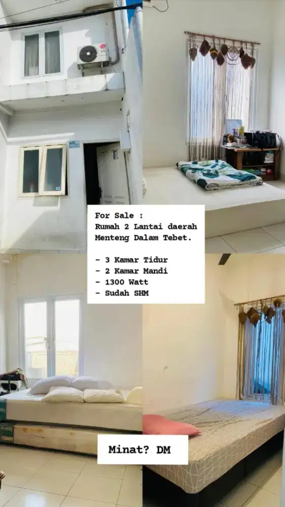 Rumah Menteng Dalam 2 Lantai,Pusat Kota