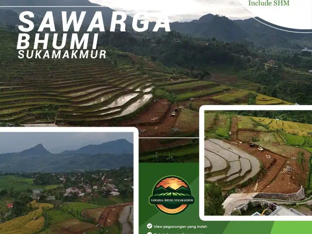 TANAH KAVLING SHM DEKAT JAKARTA DI 1000MDPL DIJALUR WISATA PUNCAK 2 BOGOR