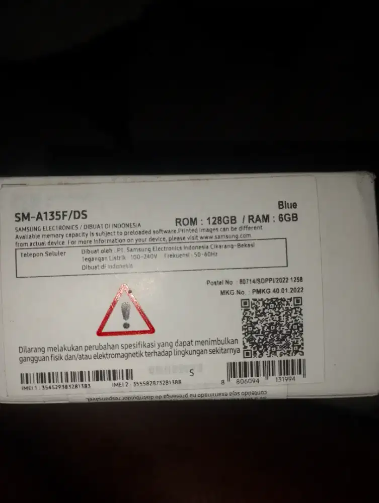 Samsung A13 ram 8/128