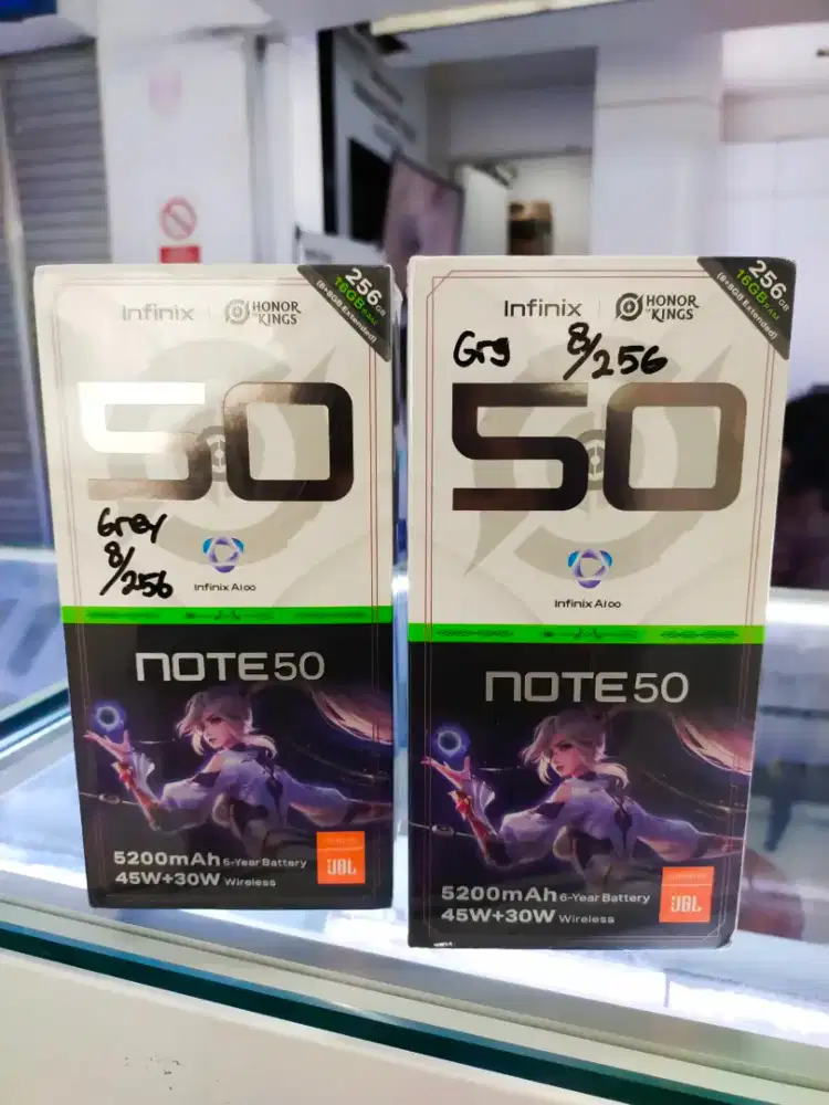 Infinix note 50 8/256 New segel ready stok