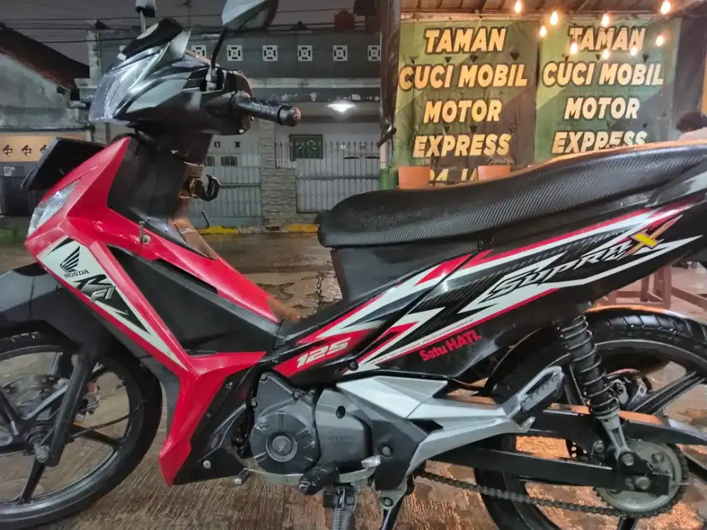 Supra x 125 full perawatan surat2 lengkap