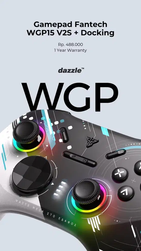 GAMEPAD FANTECH WGP15V2S GARANSI 1 TAHUN