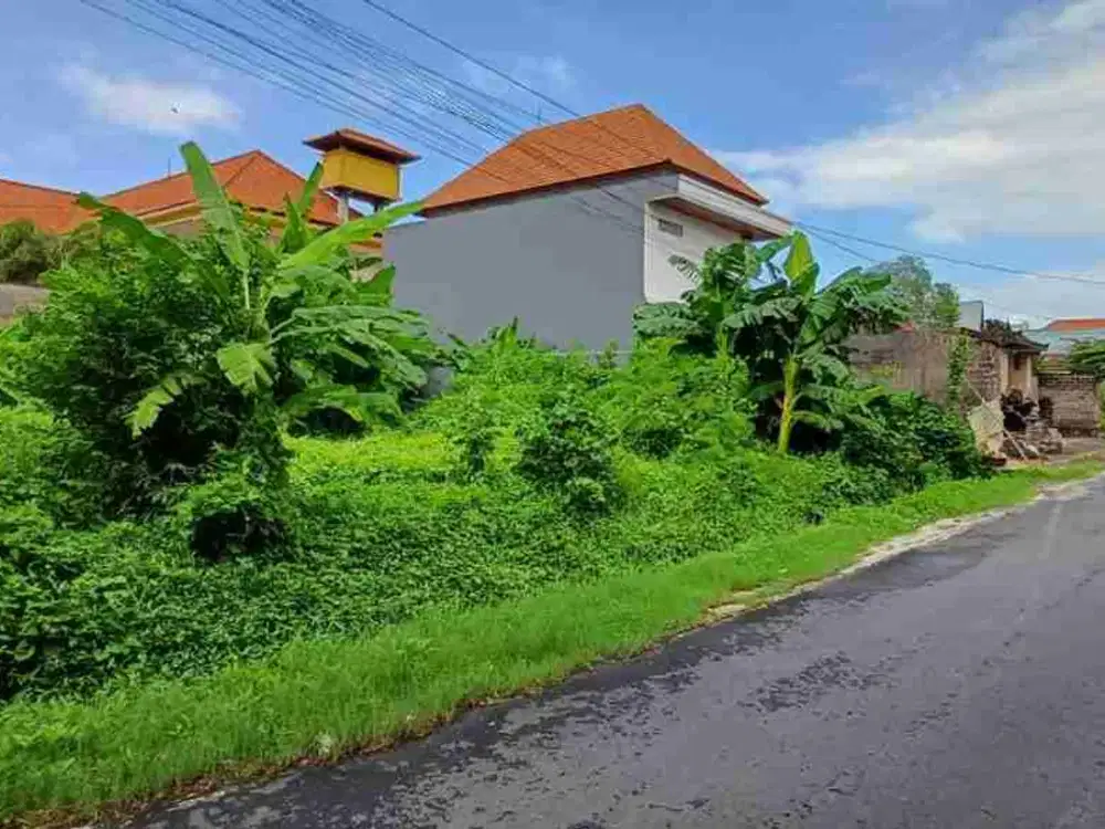 DIJUAL TANAH KOMERSIL JLN UTAMA PARARATHON  DEWI SRI SUNSET ROAD KUTA