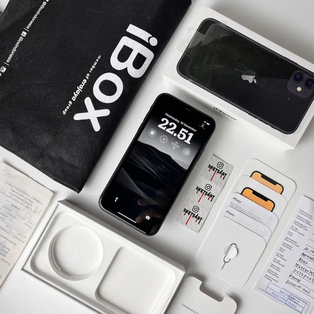 iPhone 11 128gb Black iBox Mulus Like New