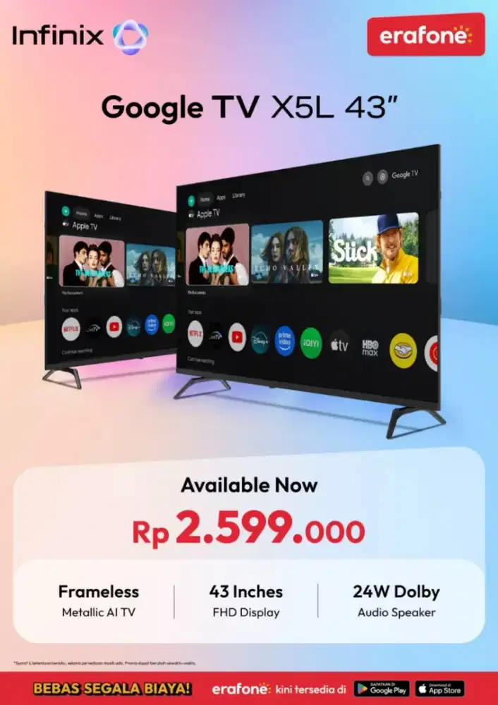 Infinix Google Tv X5L 43in