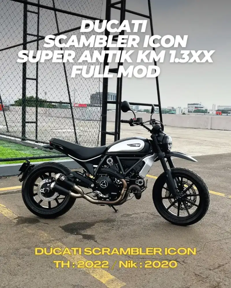 Ducati Scambler Icon 800cc  2022