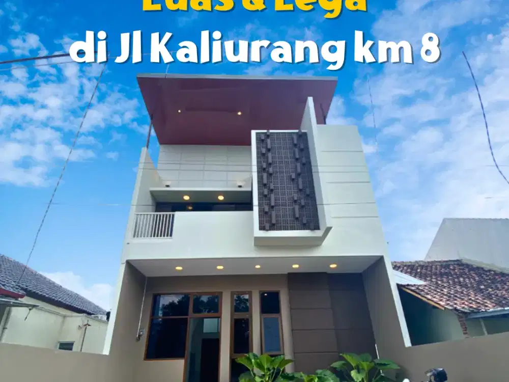 Hunian Impian 2 Lantai di Kawasan Strategis Kaliurang KM 6. Bonus Menarik