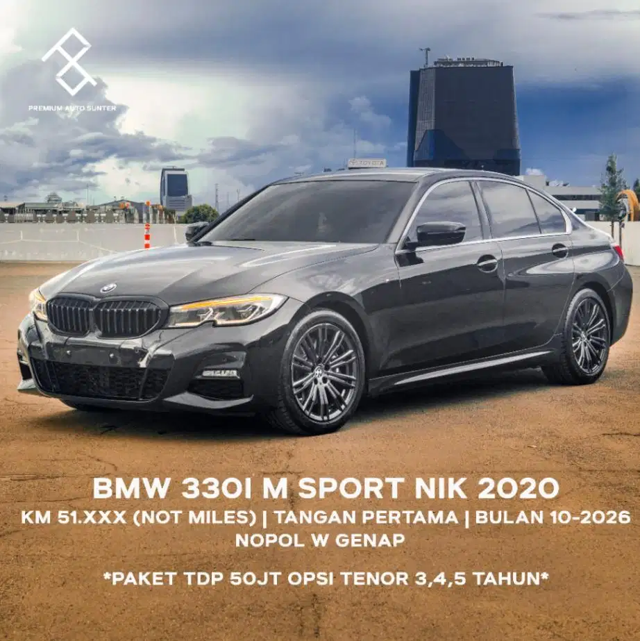TDP50JT 2020 G30 330i M Sport BMW Seri 3 2022 X3 W205