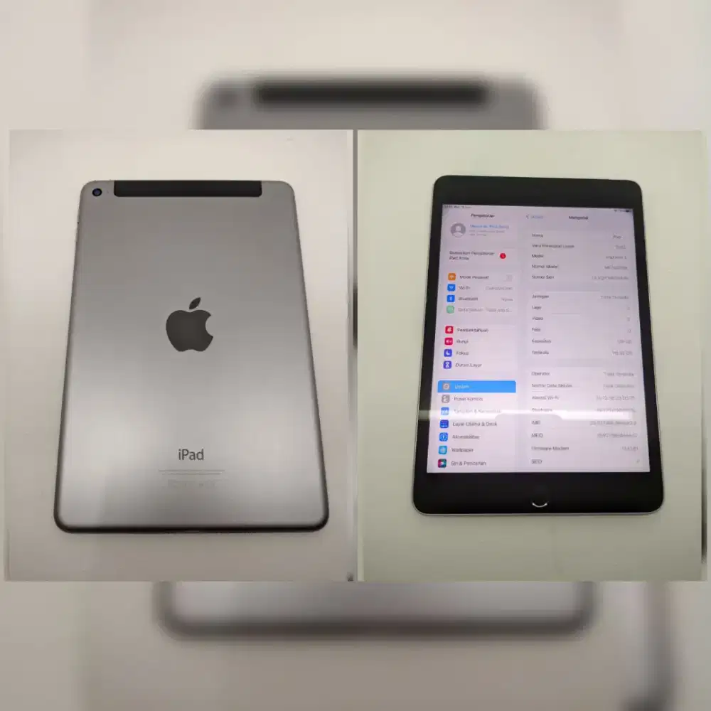 iPad Mini 4 128gb Wifi + Cellular