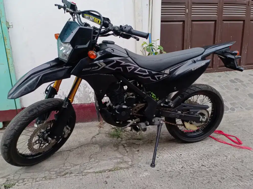 Kawasaki KLX 150SM Tahun 2023 Pajak2026 JOZZ Mesin Halus Siap GassPOLL