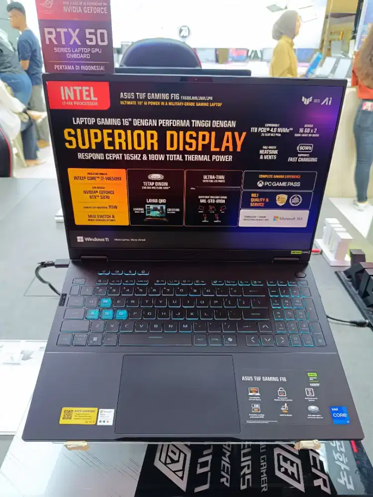Cicilan laptop Asus TUF Gaming F16 mulai dari 1jutaan