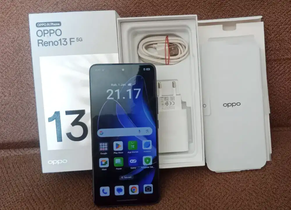 HP OPPO RENO 13F(5G) Ram 12/256gb FULLSET NO MINUS GARANSI ON!!