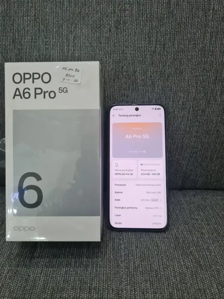 Oppo a6 pro 5G 8/256
