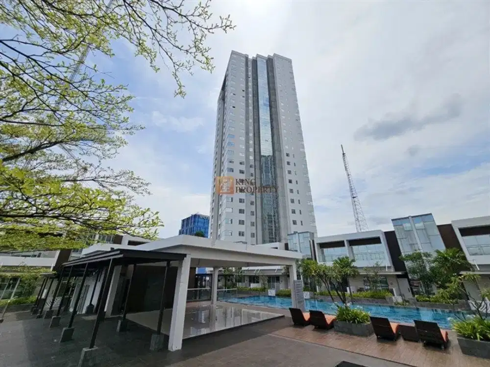 Dekat Stasiun TV RCTI dan MNC, RS Siloam, Mall Central Park, Dijual 1BR AKR Gallery West Residence Furnish Homey, Fasilitas Gym, Kolam Renang
