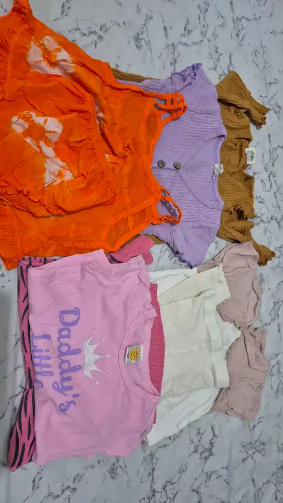 Baju anak cewe 4 set