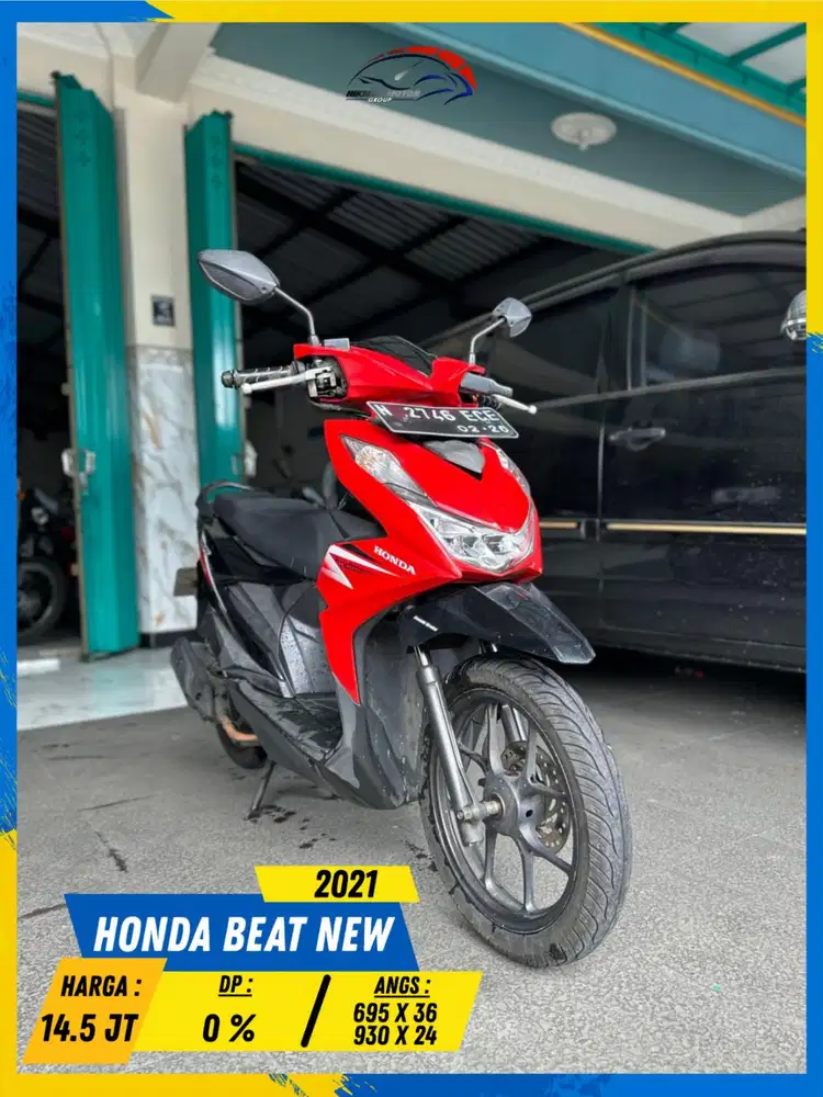 HONDA BEAT NEW 2021 NEGO TIPIS MASZEEHH HIKMAH MOTOR KEPUH MALANG