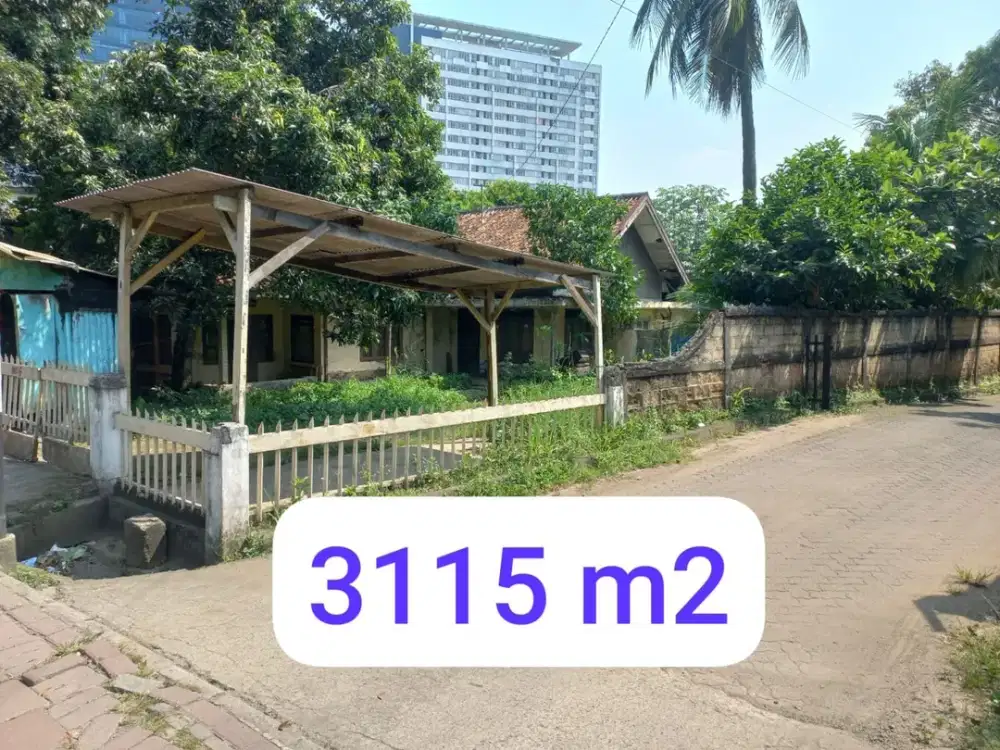 DIJUAL TANAH KOMERSIAL DI KAWASAN KALIBATA JAKARTA SELATAN