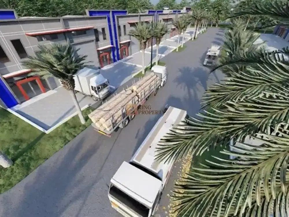 Strategis! 5 Menit ke Tol Cikande & Dekat Bojonegara Future Seaport – Dijual Gudang Industri 2 Lantai di Cikande Modern Bizhub, Serang