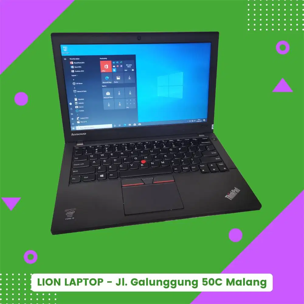 RAM 8GB SSD 256GB Core i5 Lenovo Thinkpad X250 [20|11]