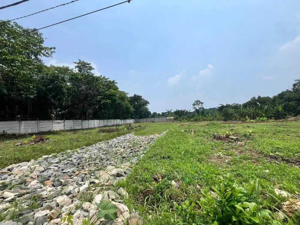 Tanah Murah Cisauk - SHM - Pinggir Jalan - Dekat Tol/Stasiun