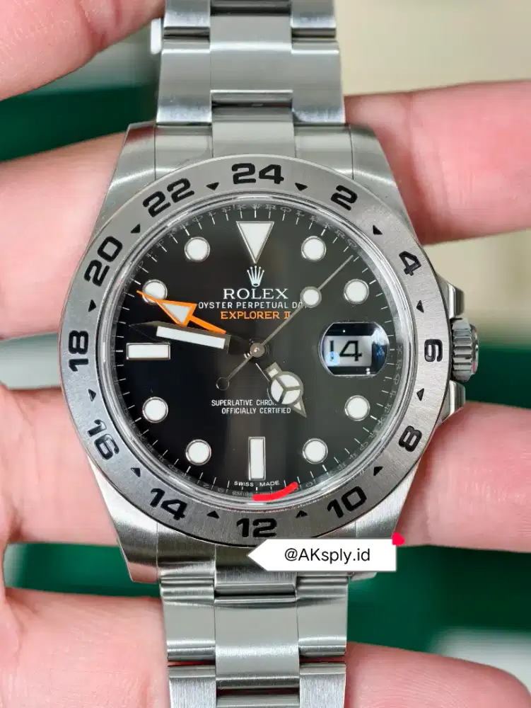 Rolex Explorer II black dial (Ref. 216570)