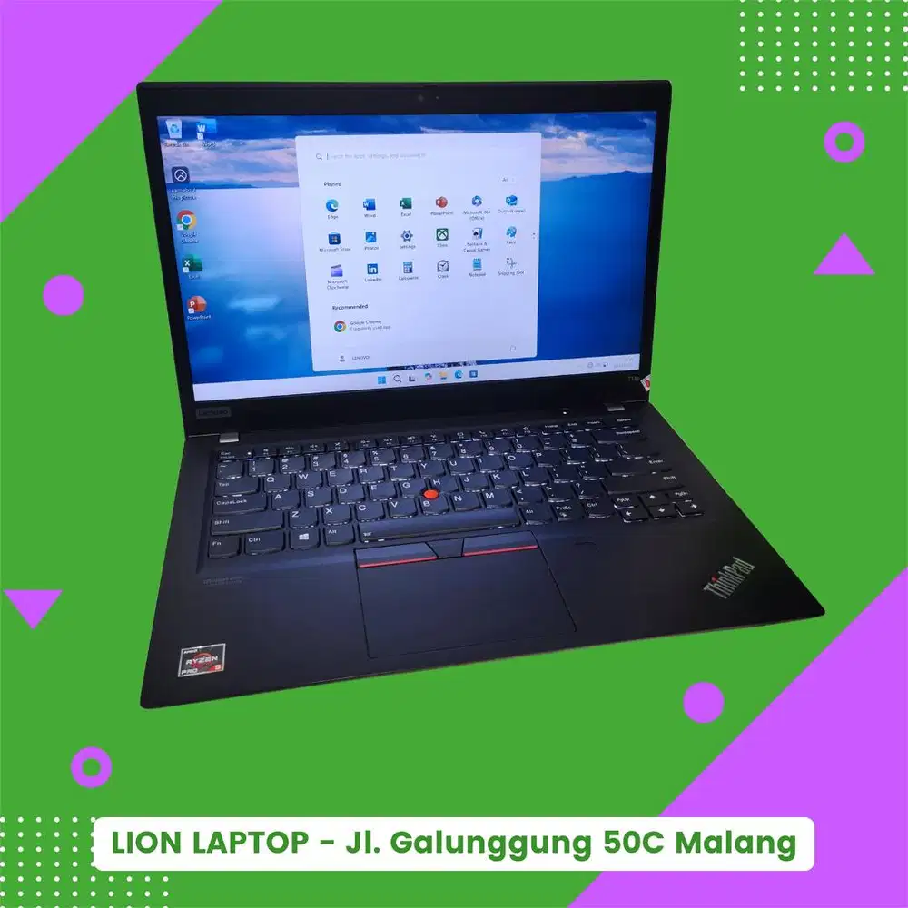 RAM 16GB Touchscreen Ryzen 5 Slim Lenovo Thinkpad T14s [20|11]