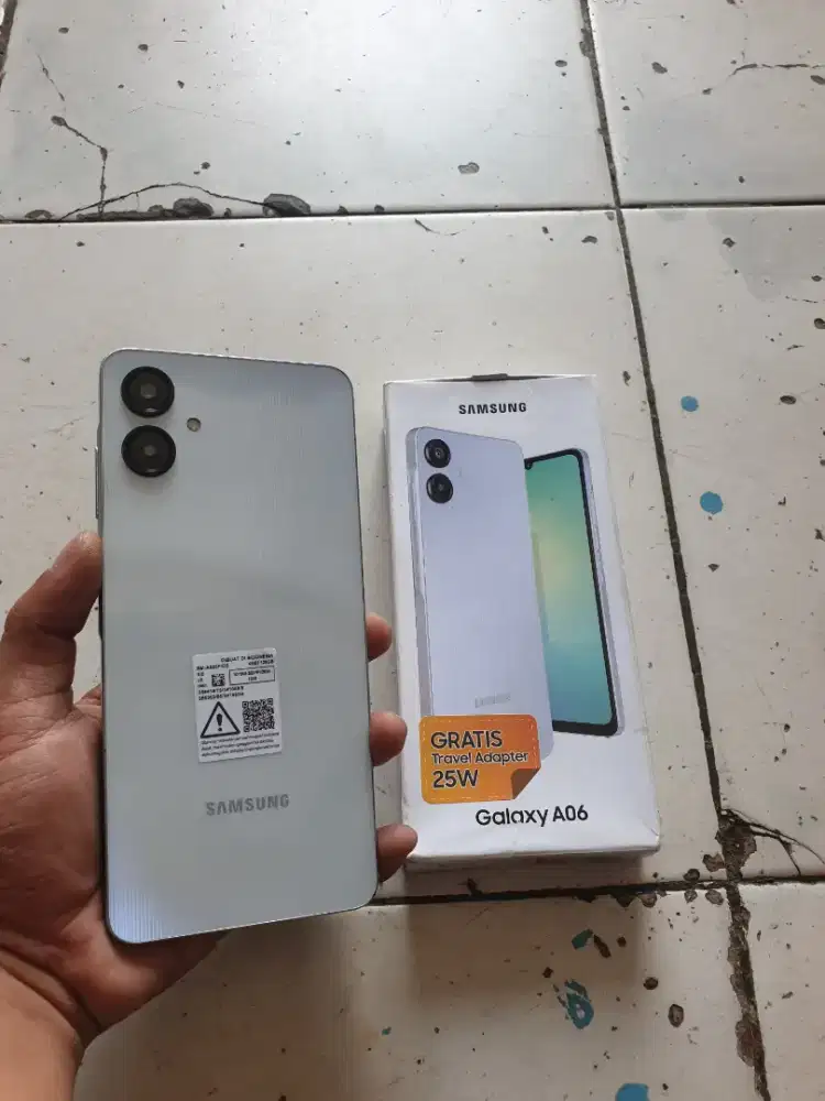 SAMSUNG A06 RAM 4/128 FULLSET