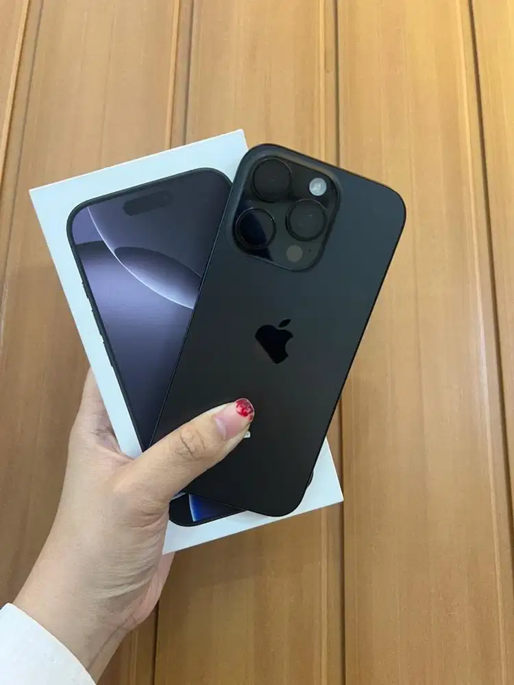 Iphone 16 pro 256Gb ibox Garansi on mulus like new