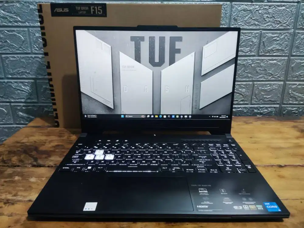 TUF Dash FX517ZC i5-12450H 16/512GB RTX 3050 4GB FHD 144Hz Fullset