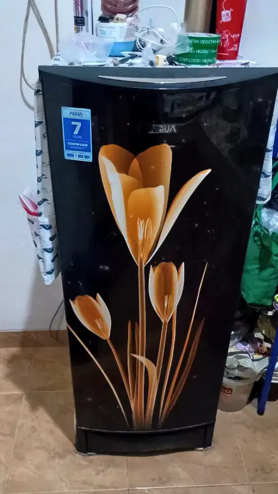 Kulkas AQUA 1 pintu 750K Nego (Edisi Pulkam)