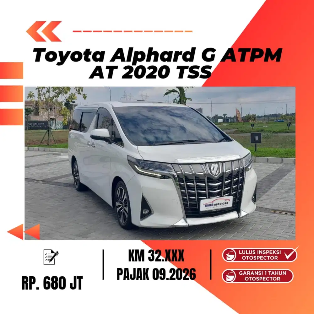 TOYOTA ALPHARD G ATPM TSS