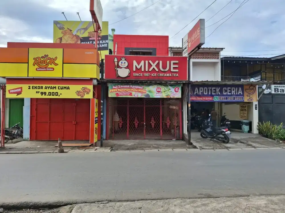 DIJUAL RUKO KOMERSIAL DI DAERAH SUKARAJA CILEBUT BOGOR