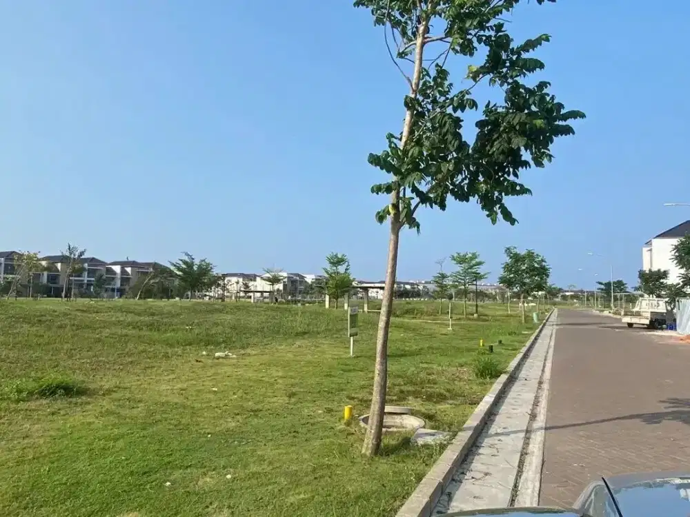 Kavling Golf Island PIK Serenade luas 380m2 Hoek Hrg 24jt/m2