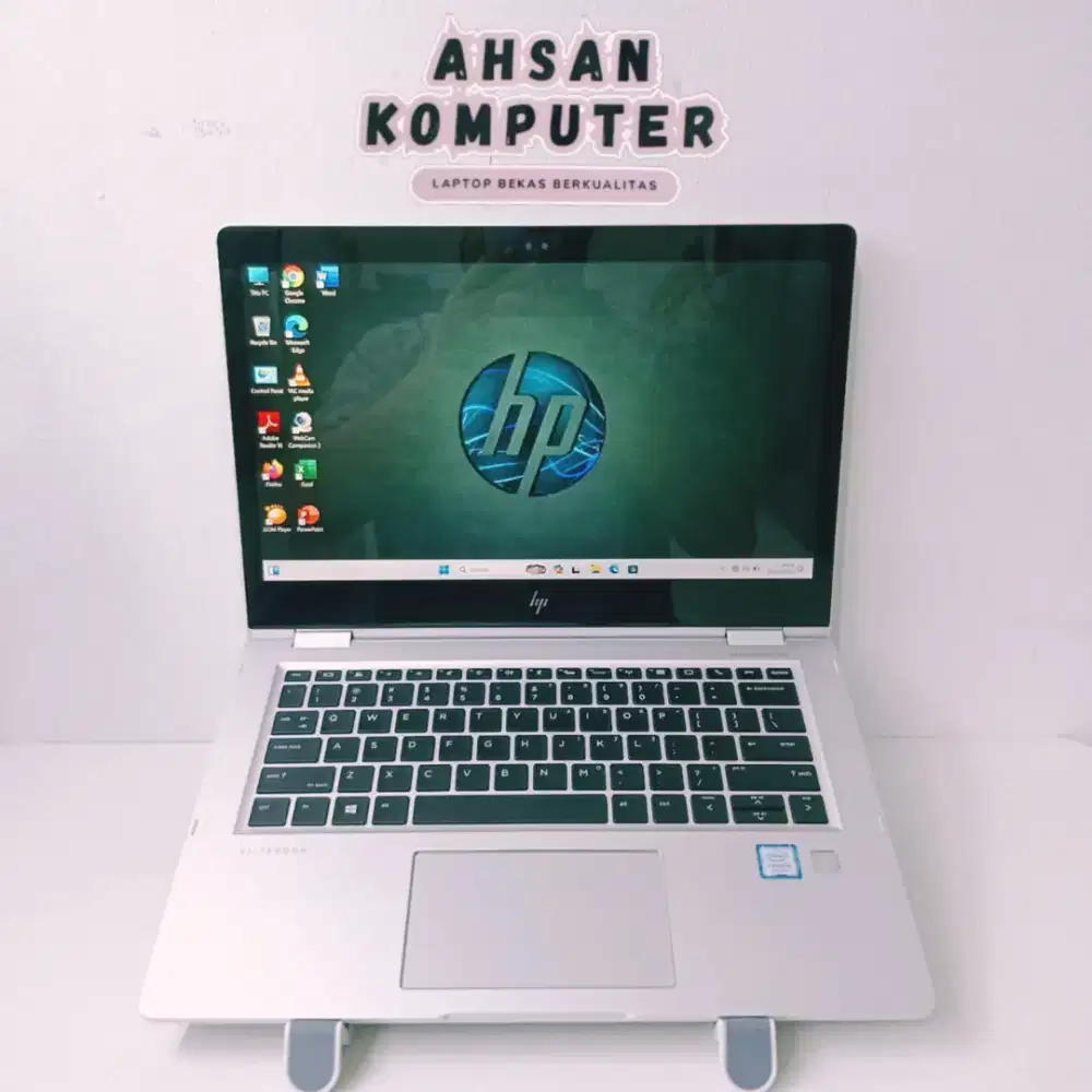 HP ELITEBOOK X360 1030G2 i5-7200U 8GB 256GB 14 FHD TOUCH BACKLIT SILV