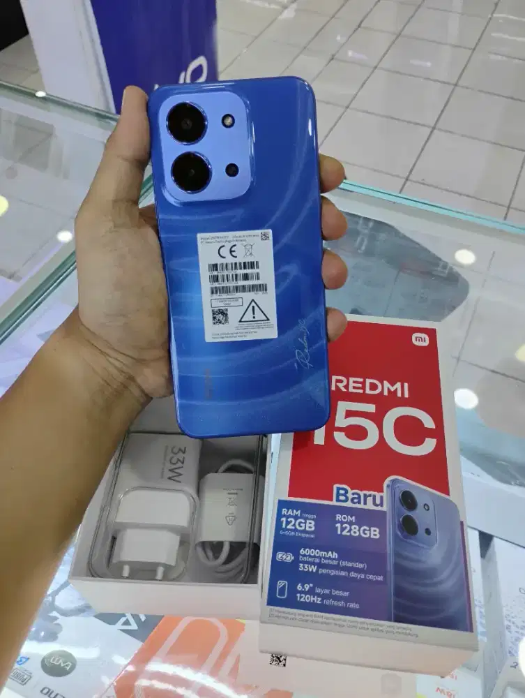 Redmi 15c 6 128 Likenew Seperti Baru