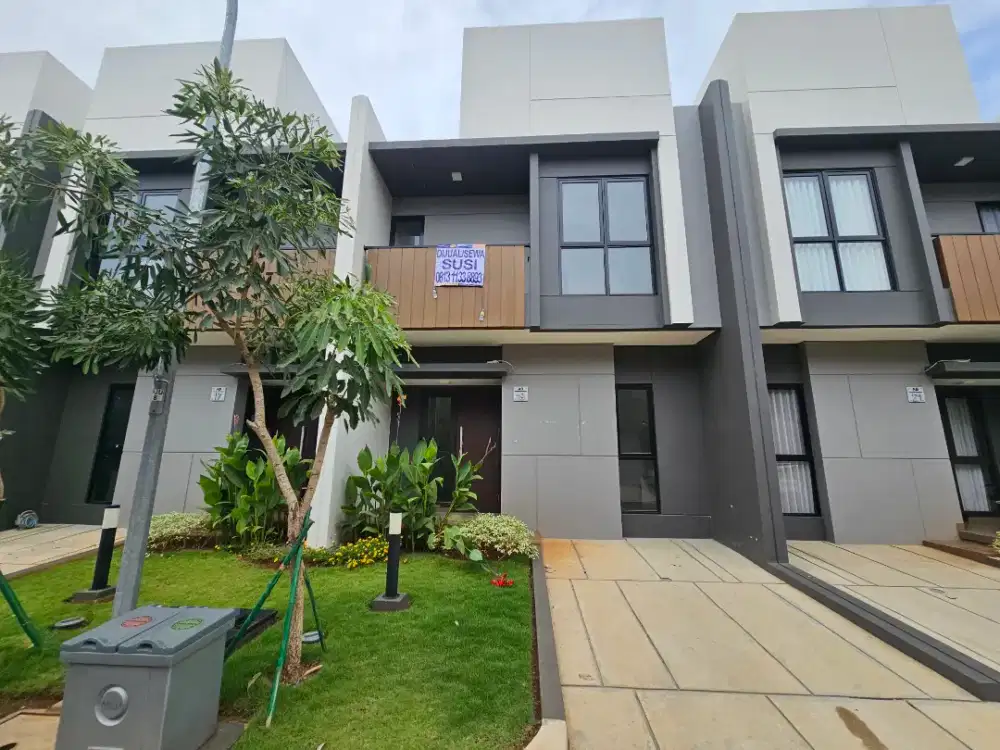 Rumah 2 lantai siap huni di summarecon crown gading bekasii