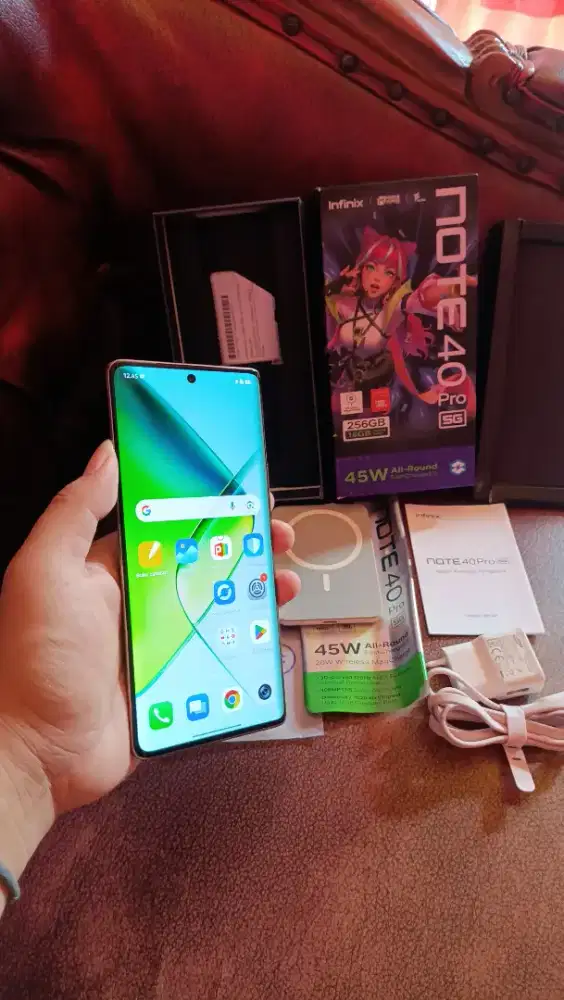 infinix note 40pro 5g 8/256gb