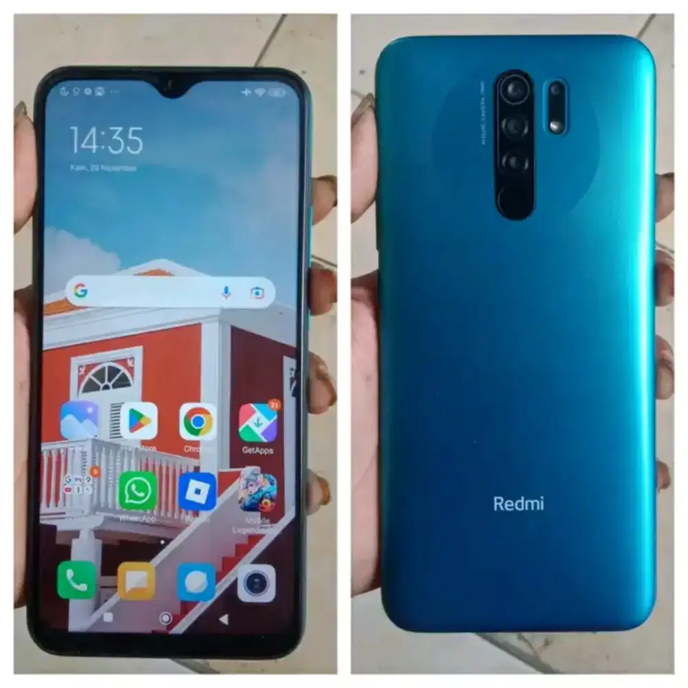 Xiomi Redmi 9 4/64Gb Mulus Segel No Minus
