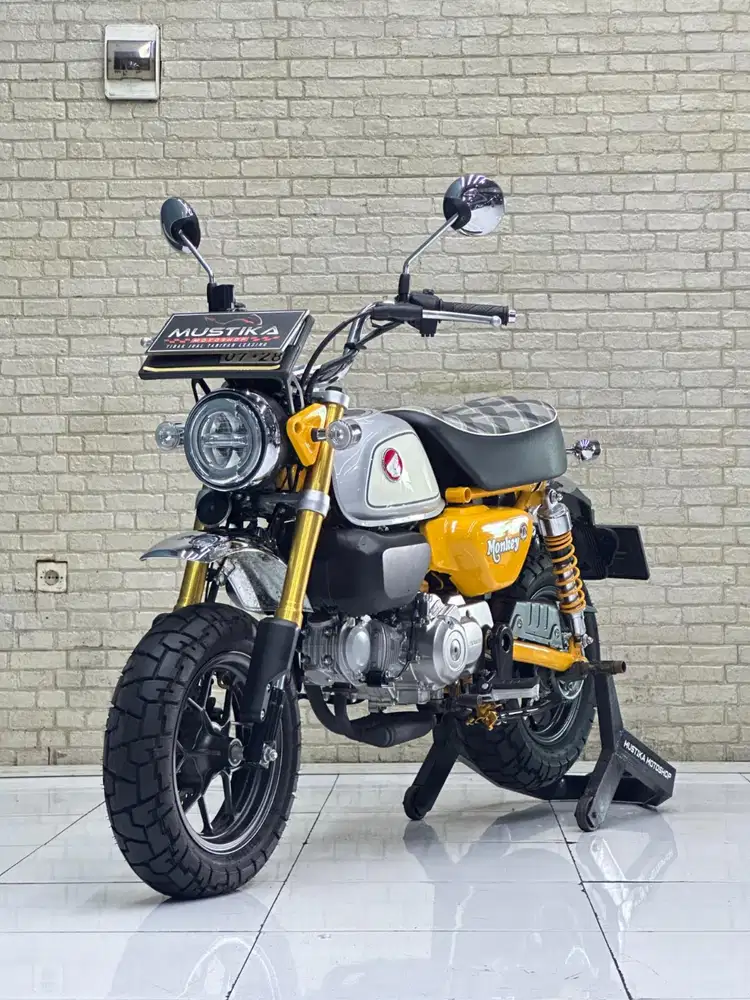 ODO 1RB PERAK‼️ Honda Monkey 125 2023 Facelift Antik- Mustika Motoshop