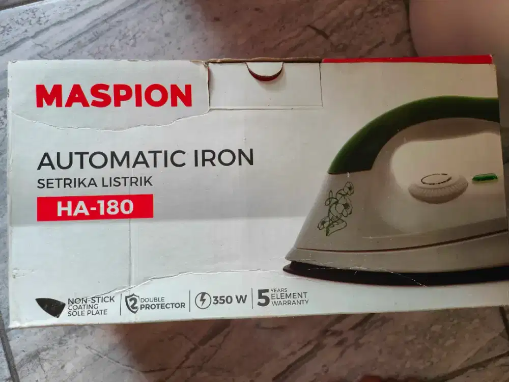 Maspion Automatic Iron setrika listrik HA-180