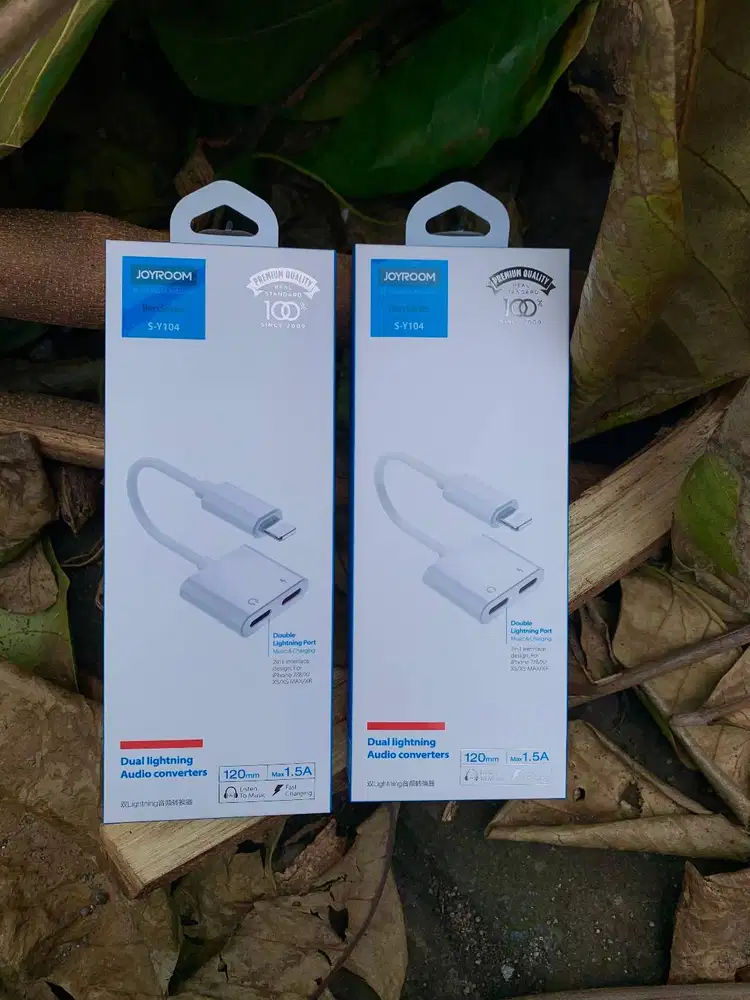 Joyroom Ben Series Dual Lightning Audio Converter S-Y104