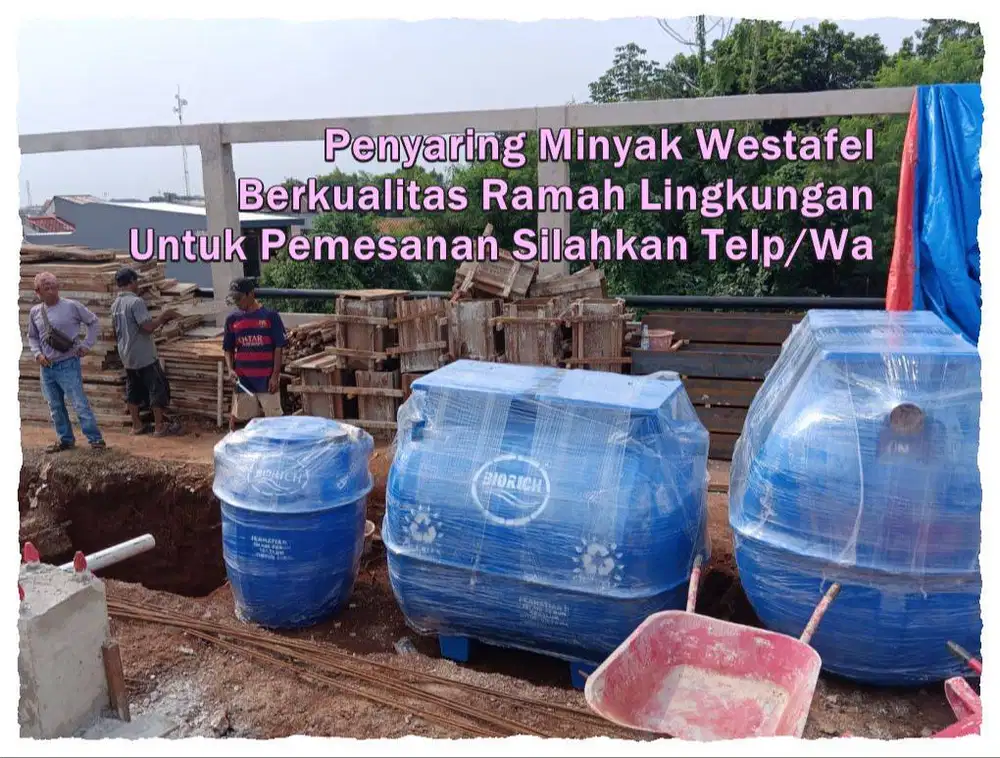 Grease Trap - Bio Septic Tank - IPAL - Tabung Aerob, Tangki STP Reakto