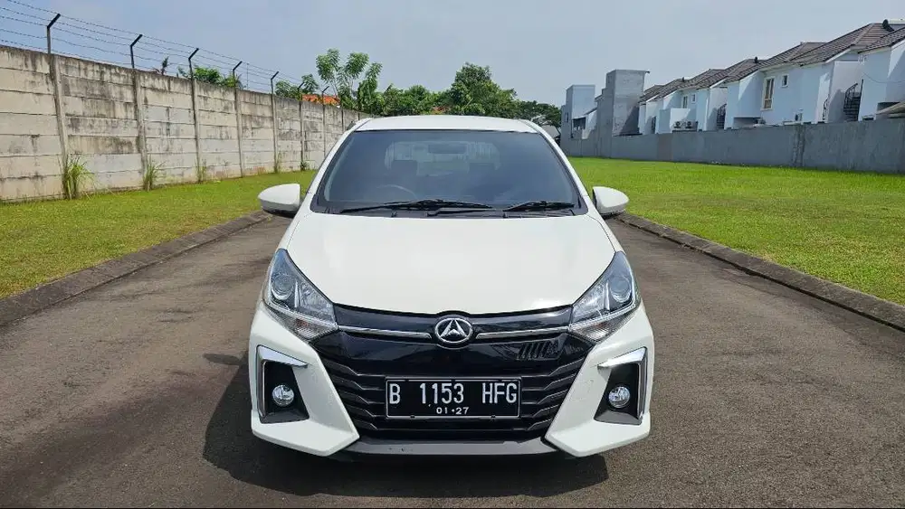 KM17Rbuan Daihatsu Ayla 1.2 R Manual 2021 Putih No Laka BANjir MULUS