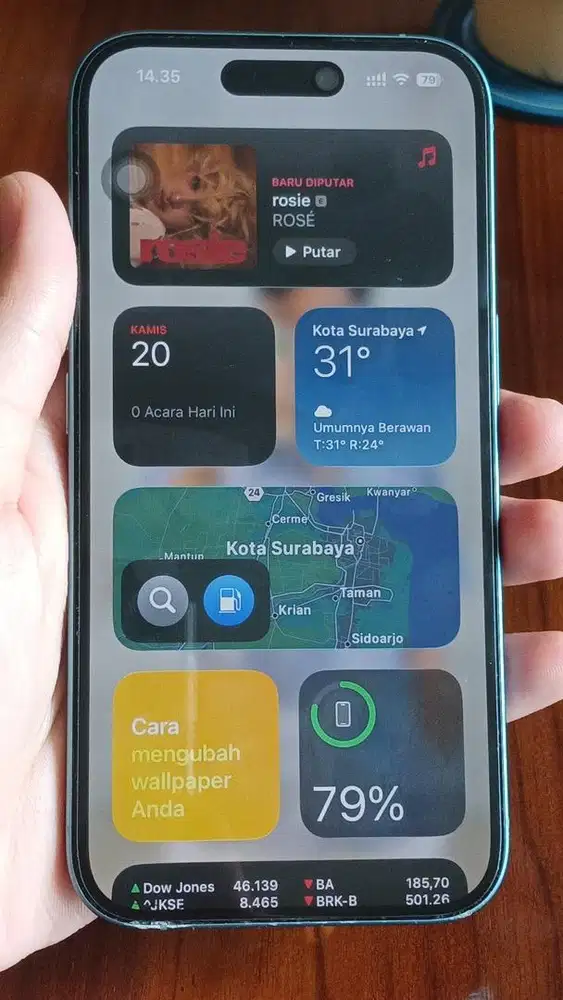 Iphone 16 128gb garansi aktif IBOX