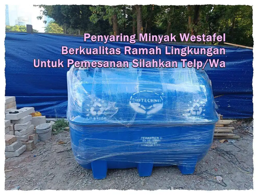 Grease Trap Filter Limbah Dapur & Bio Septictank Filter Limbah WC