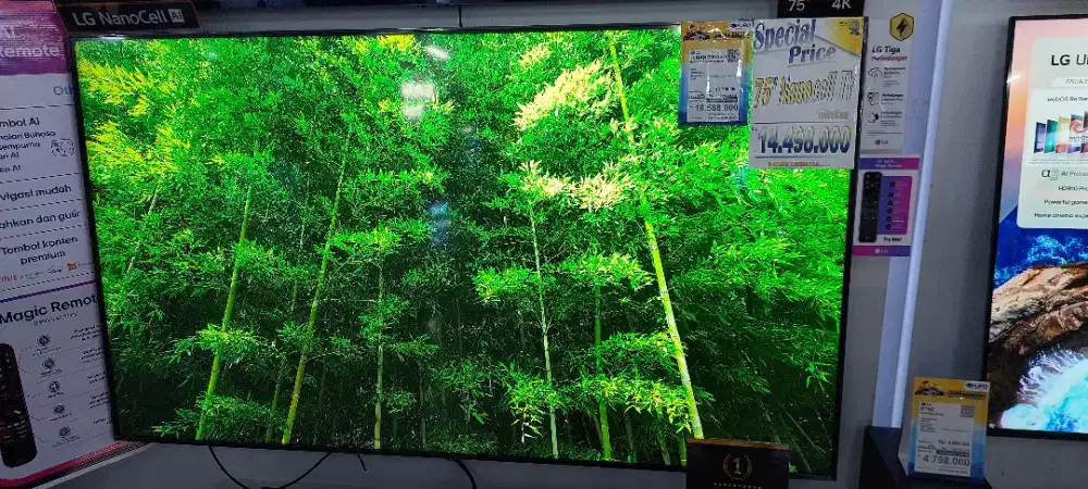 LG 75 Inch NanoCell Kredit DP 0 Syarat KTP Saja