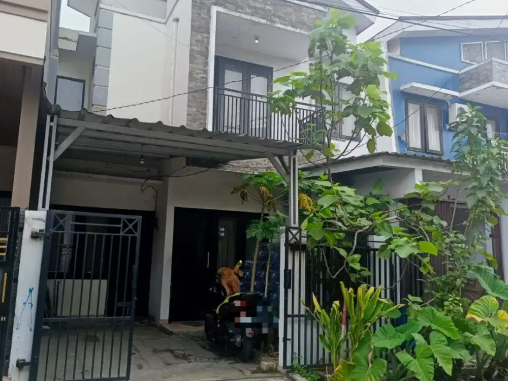 Dijual Rumah 2lt Luas 96 SHM dalam Cluster dekat mall Aeon Ikea Cakung pintu toll bebas banjir