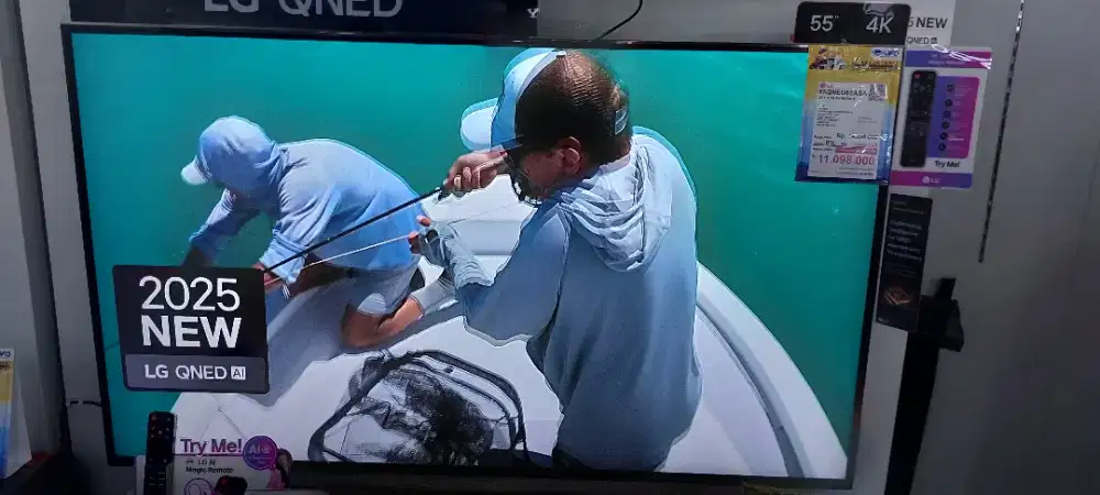 LG QNED AI TV 55 Inch Bisa Kredit DP 0