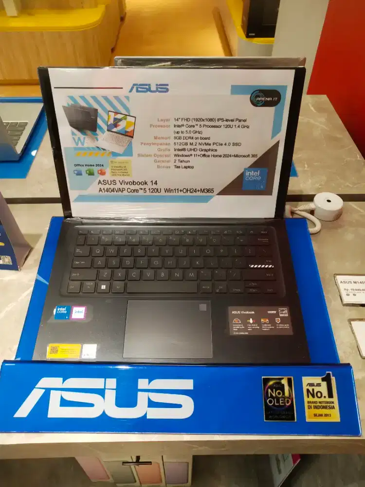 Laptop Asus Vivobook A1404VAP Intel Core 5, Bisa Cicilan Pakai HCI