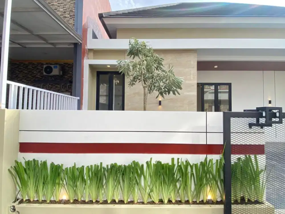 Rumah Desain Minimalis Tanah Luas Dekat Sleman City Hall